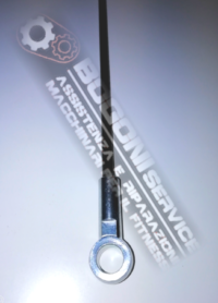 Cavo per attrezzatura isotoniche con terminale ad occhiello pressato